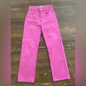 Zara straight leg jeans